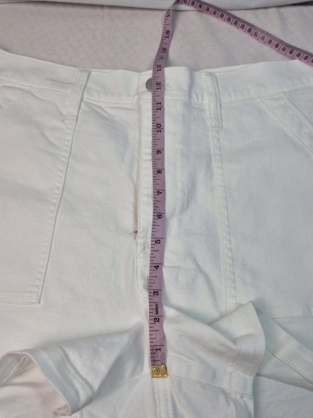 J. Crew Women’s Shorts Size 32 White   Denim NWT 59 - Picture 12 of 13